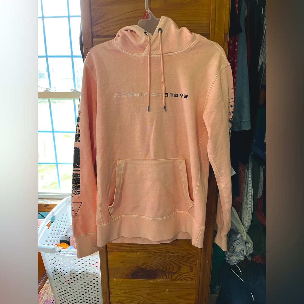 Pink hoodie